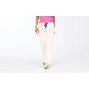 KERRI ROSENTHAL Weekend Barb Sweatpant Trouser Embroidered Cotton XS New 285015